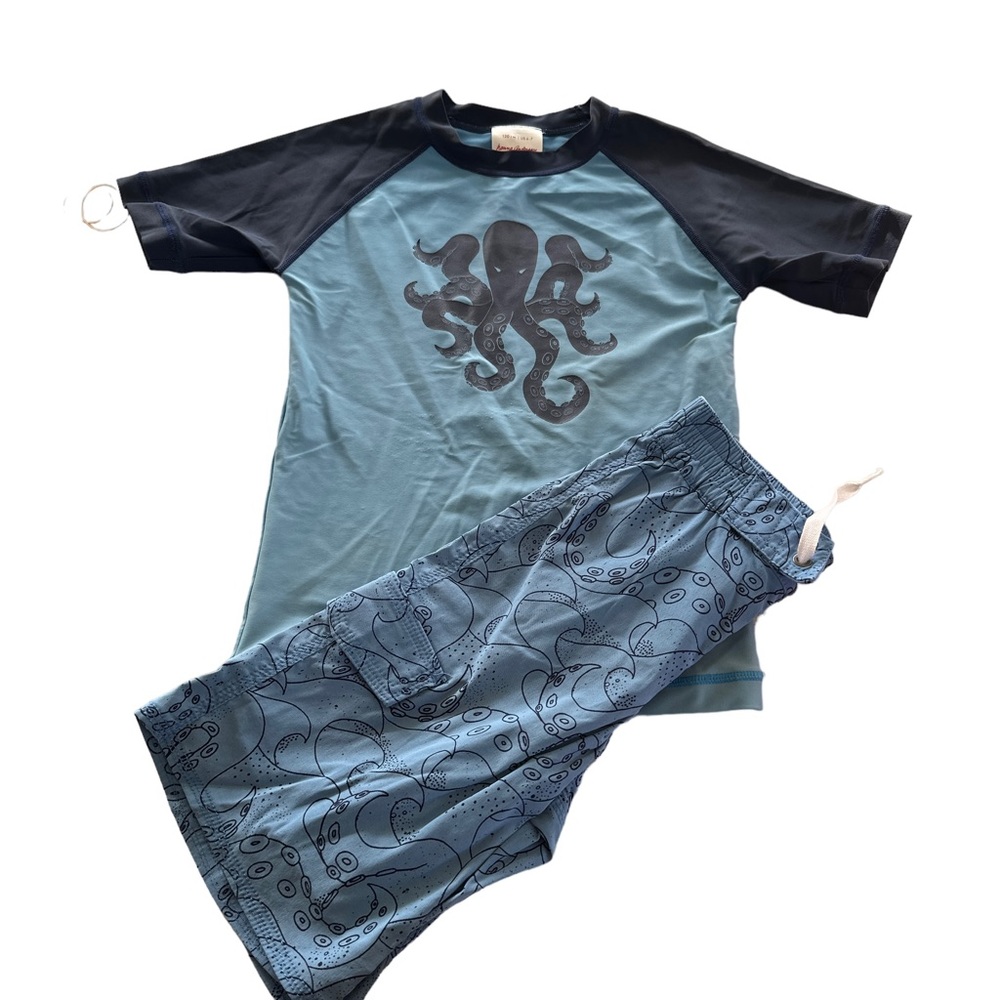 Hanna Andersson Octopus Rash guard - Picture 2 of 5